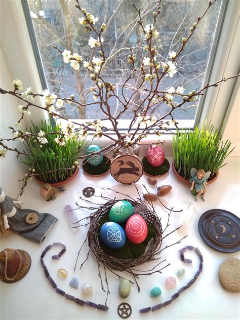 The Symbolism of Eggs and Hares in Wiccan Spring Equinox Traditions
